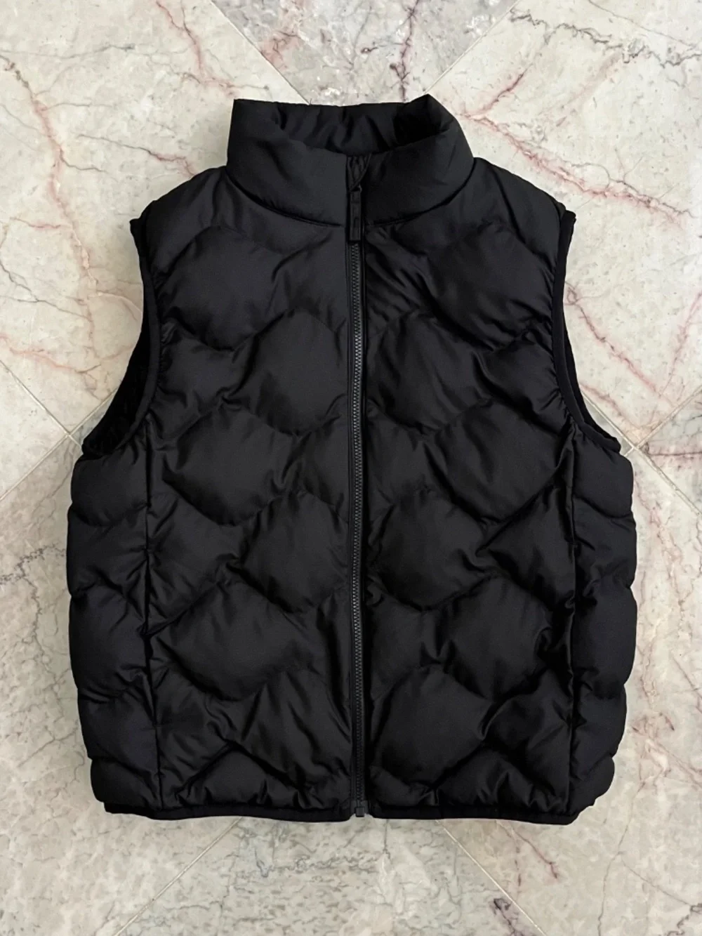 Uniqlo Kids PUFFTECH Washable Puffer Vest Black Size 7-8